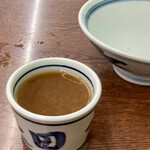 長田うどん - 割り湯