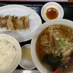 長安大東店 - 料理写真:ラーメンセット