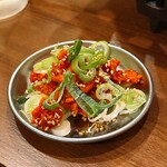 元祖台湾もつ鍋仁 - 本場のチャンジャ