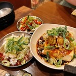 元祖台湾もつ鍋仁 - キムチ奴っこ