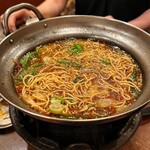 元祖台湾もつ鍋仁 - 〆ラー入れた