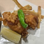 すし中村 - カスベの唐揚げはふわふわ