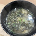 すし中村 - お味噌汁がまたいいお味で。