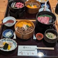 すき焼きと牛まぶし ももしき - 
