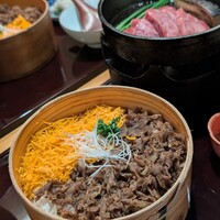 すき焼きと牛まぶし ももしき - 