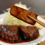 黒部トンテキ八角 - 黒部トンテキ定食（ロース）