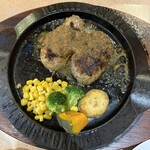 フライングガーデン - 爆ハンの和風ソース（クイーンサイズ）　¥1,295.-                 （次回はコイツもソース別添でお願いしてみましょう！）