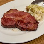 フォーハーツカフェ - ショルダーベーコンのステーキ（1650円）