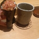 寿し おおはた - 手巻きの大きさではない(笑)