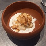 IAKU  - 安納芋のニョッキ　ゴルゴンゾーラ　菊芋