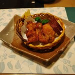 玄品 浅草 ふぐ・うなぎ・かに料理 - ふぐの唐揚げ