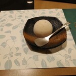 玄品 浅草 ふぐ・うなぎ・かに料理 - デザート（ナッツアイス）