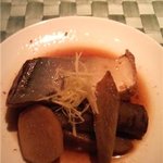 ブリ大根とゴボウ煮