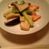 中国料理 桃李 ホテル日航大阪 - あわびと季節の炒め物