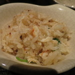 魚んと - 【再訪10】毛ガニ炊き込みごはん