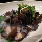 魚んと - 【再訪10】特大しじみの酒蒸し