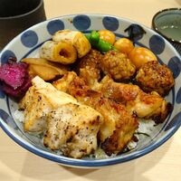 やきとり お㐂樂 人形町店 - 焼鳥丼（大盛）1,350円