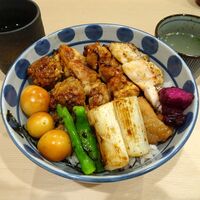 やきとり お㐂樂 人形町店 - 焼鳥丼（大盛）1,350円