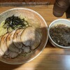 麺や天鳳 - チャーシューつけ麺1250円+大盛り100円