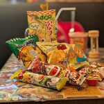 駄菓子食べ放題 放課後駄菓子バーA-55 京都四条河原町店 - 