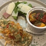 トラットリア セレーナ - アンティパスト3種盛り合わせ