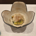 北の庵なごみ - 蝦夷泡と甘露の酢味噌和え