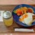 Rainbow cafe - その他写真:ロコモコプレートとレモンソーダで税込1,300円→1,200円(2025.07.13)