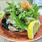旬菜和味 - 岩ガキポン酢