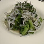 マシガネータ - ブロッコリーとしらすのアーリオエペペロンチーノ