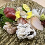 旬菜和味 - お造り盛り合わせ