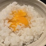 君のハンバーグを食べたい 渋谷店 - 極みのうずら卵かけご飯