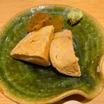 すしやのたい悟 - 鮟肝奈良漬さんでーす。③