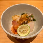 すしやのたい悟 - 貝盛り合わせさんでーす。①