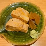 すしやのたい悟 - 鮟肝奈良漬さんでーす。②