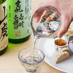 うどんと日本酒 つるん、 - ドリンク写真:酒とアテのマリアージュ