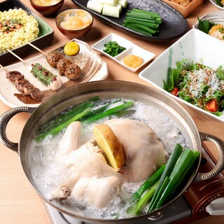 本場韓国にも負けない！きんざん名物「タッカンマリ鍋」