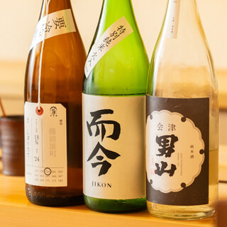 当店の逸品に最適な、厳選日本酒をご用意◇一献いかがでしょうか