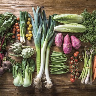 イタリアン歴20年のシェフが生み出す産直野菜を使ったお料理