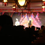 老舍茶馆 - 180元の一番安い席でもこんな感じ。これは霸王别姬のダイジェストです。