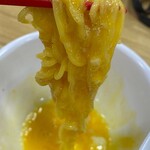 スガキヤ - 黒ではなく白胡椒ですがカルボナーラ風にして