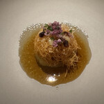 フランス料理 壺中天 - 穴子の包み揚げ　　揚げ加減　味加減　サイコー