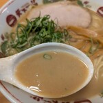 天下一品 - スープ