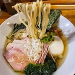 Ramen 永屋 - 中細ストレート麺