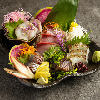 料理長厳選の鮮魚盛り合わせ