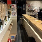 マシガネータ - 地下ならではの天井高で解放感抜群◎