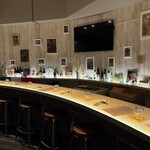 マシガネータ - 異国情緒感じるお洒落なカウンター席