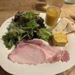 マシガネータ - 前菜プレート5点盛り(パスタランチ)