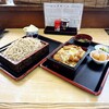 朝日屋 - もりそば　上カツ丼