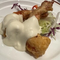 中国料理 四川 - 大海老のマヨソース