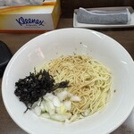 福麺 春美 - 和え玉豚油 350円